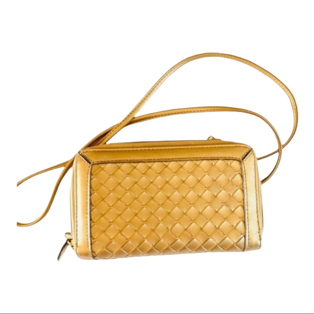 Gold Crossbody Bag - Picture 1 of 8
